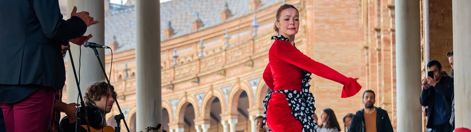 Flamenco dancer in Spain